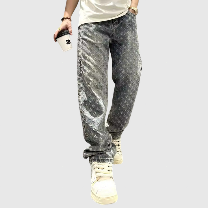 Τζιν παντελόνια Jacquard