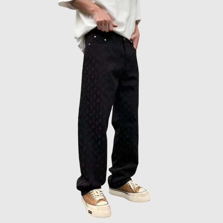 Τζιν παντελόνια Jacquard