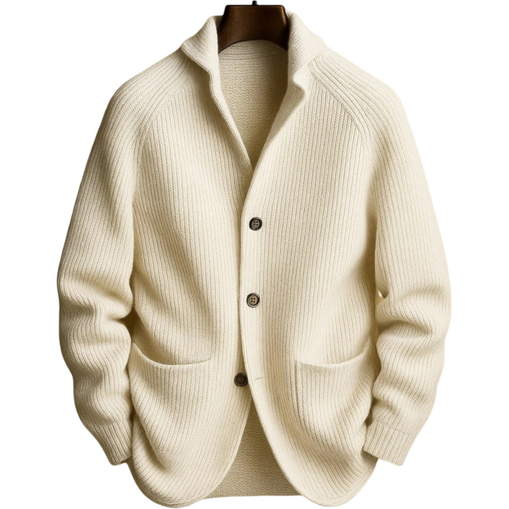 Στέφανος | Ανδρικό Καρντιγκάν από Μαλλί και Πολυτελές