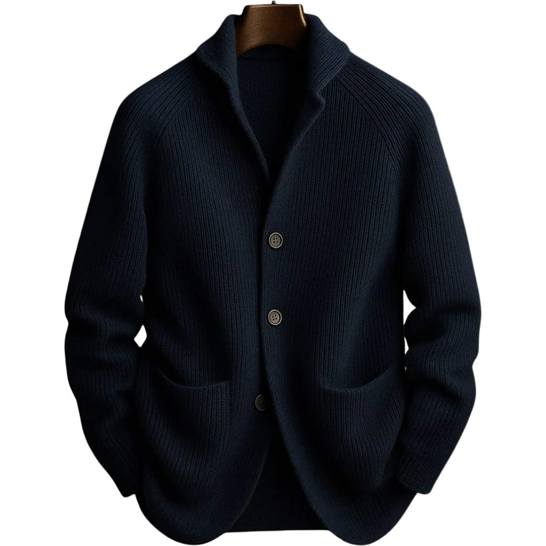 Στέφανος | Ανδρικό Καρντιγκάν από Μαλλί και Πολυτελές