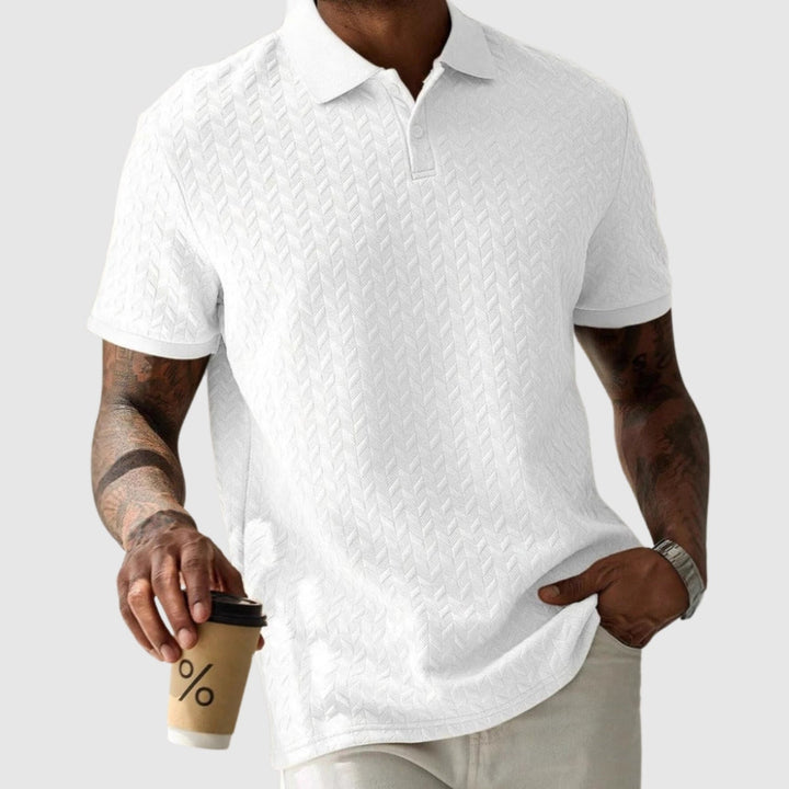 Λιμπουσέ – Δομημένο πόλο μπλουζάκι