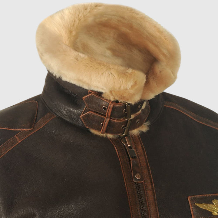 Maverick - Στυλάτο πιλότος μπουφάν για άνδρες