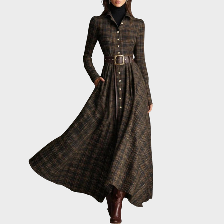 Ιτιά | Vintage maxi φόρεμα