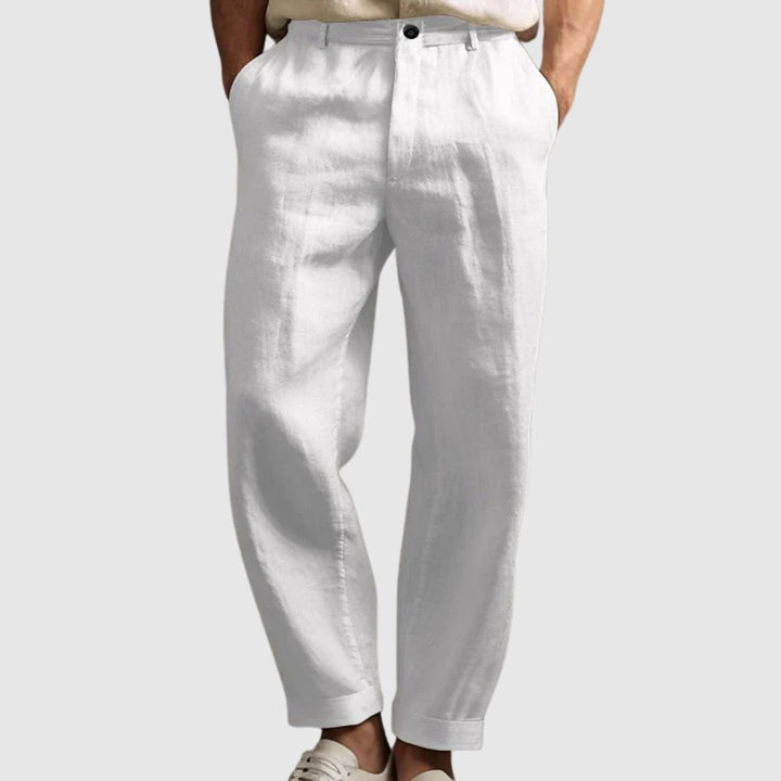 Λιβούσε - Καλοκαιρινά παντελόνια από βαμβάκι και λινό