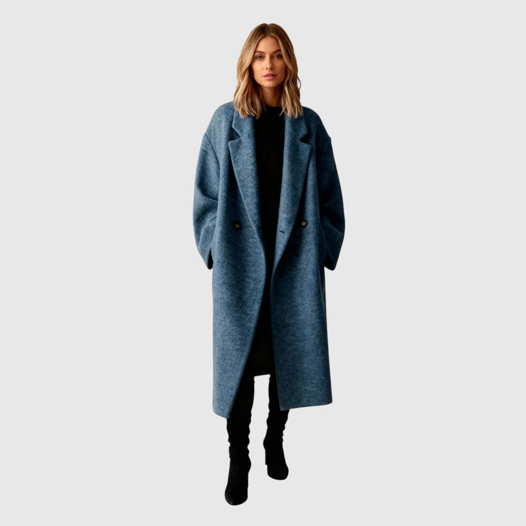 Ελένα – Γυναικείο Oversize Χειμερινό Παλτό