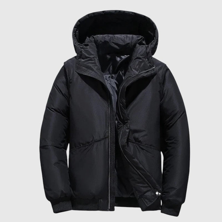 Josef - Φουσκωτό μπουφάν με κουκούλα και ανθεκτική επικάλυψη