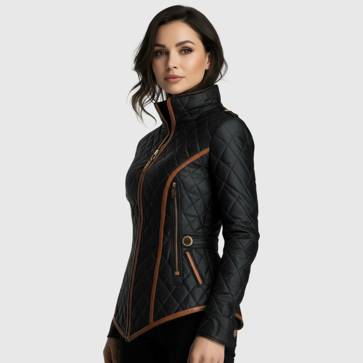 Lillian | Μπουφάν με Διαμαντένιο Κέντημα