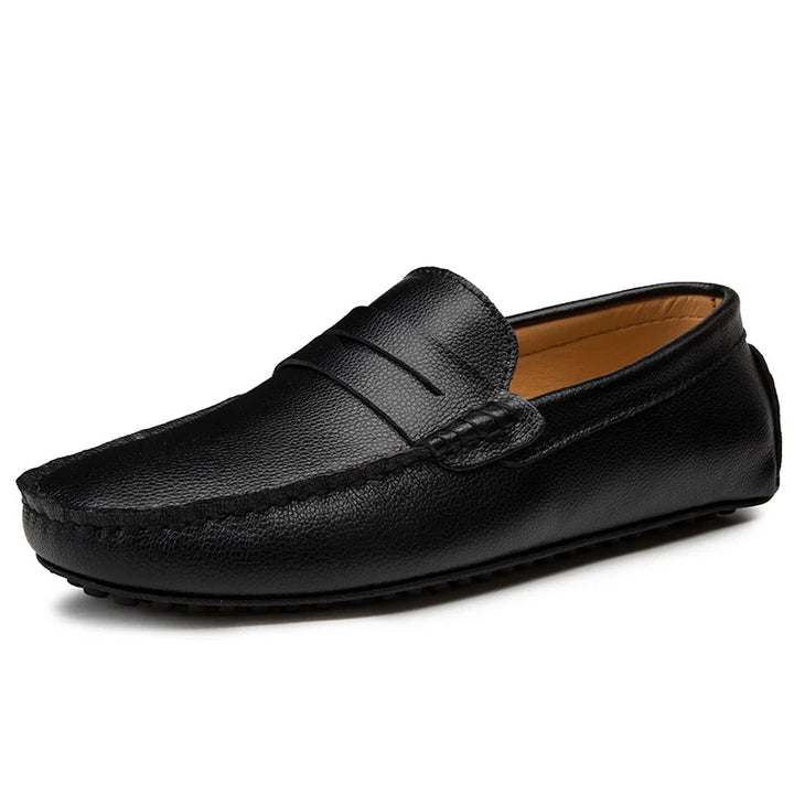 Αναπαυτικά Δερμάτινα Καλοκαιρινά Loafers