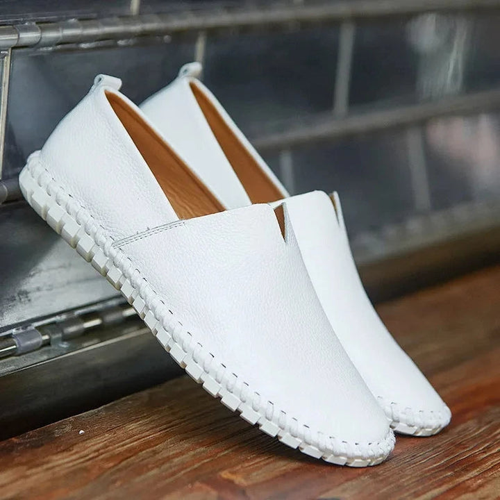 Αναπνεύσιμα Δερμάτινα Loafers