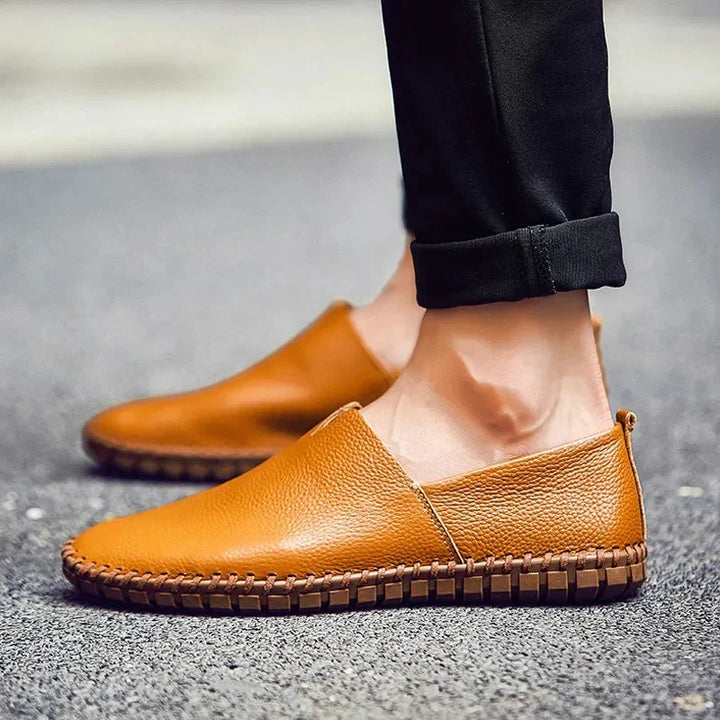 Αναπνεύσιμα Δερμάτινα Loafers