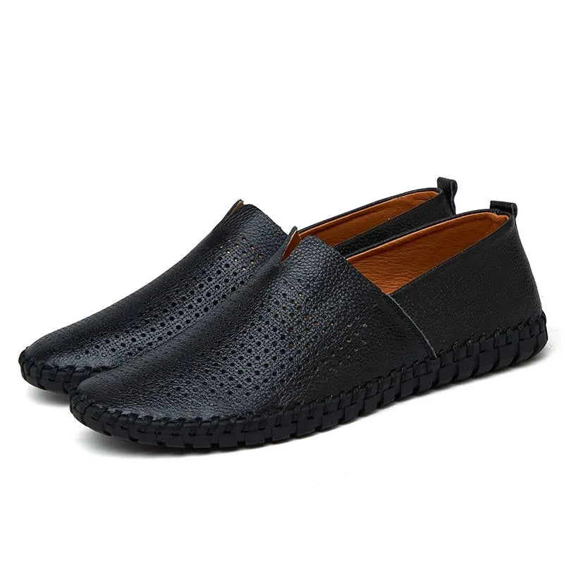 Αναπνεύσιμα Δερμάτινα Loafers