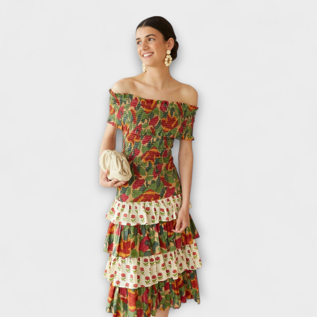 Χάριετ - Ζωντανό Midi Φόρεμα Μαΐου