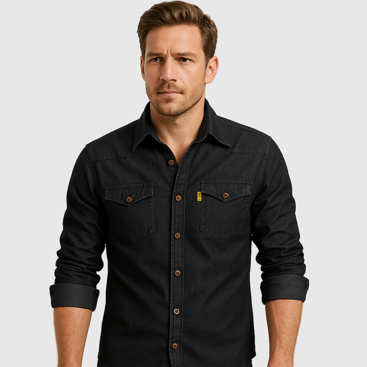 ΤΖΙΜ – Μπλούζα από βαμβακερό τζιν