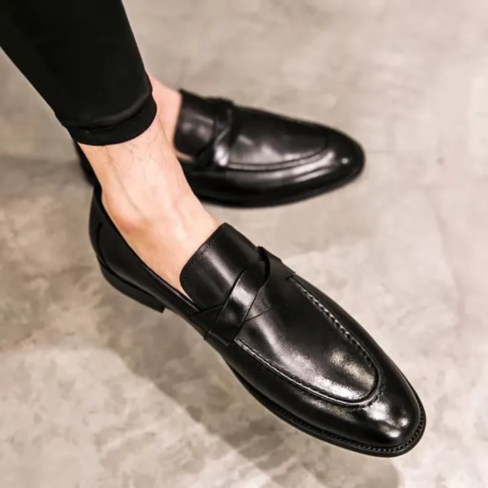 Κομψά Δερμάτινα Loafers