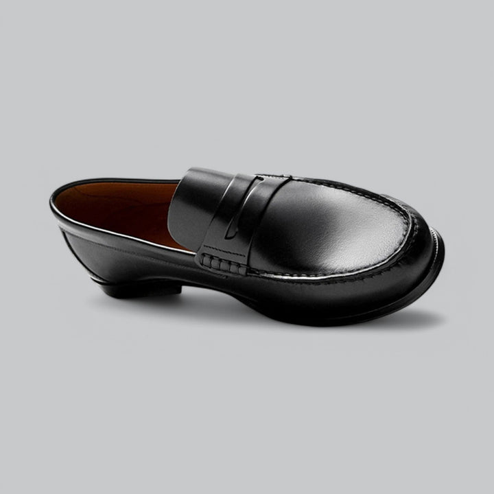 Κομψά Δερμάτινα Penny Loafers