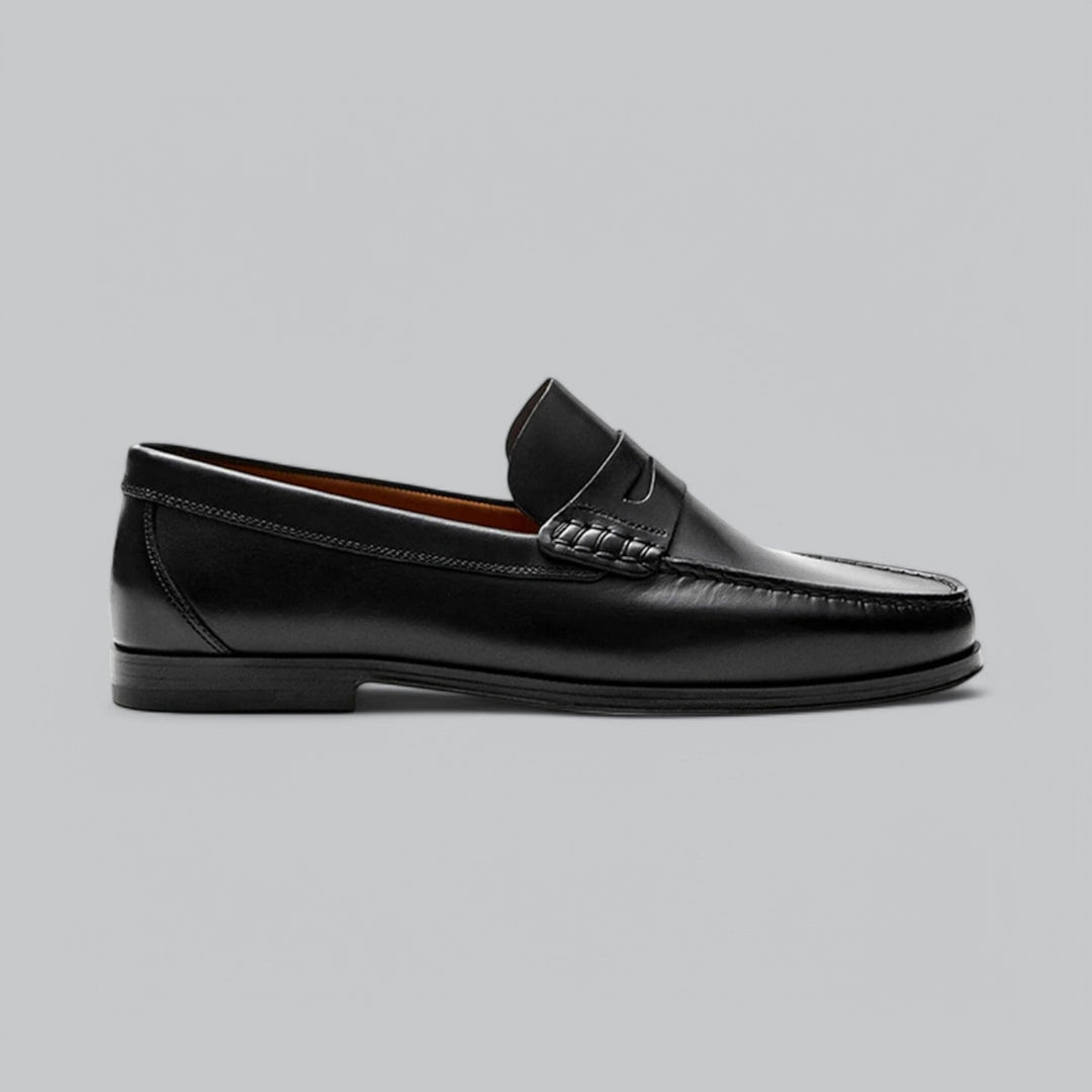 Κομψά Δερμάτινα Penny Loafers