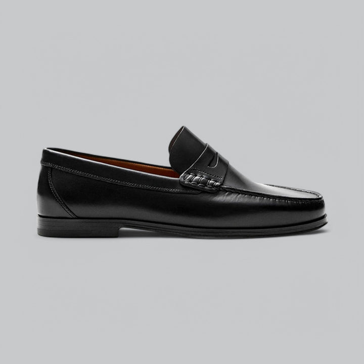 Κομψά Δερμάτινα Penny Loafers