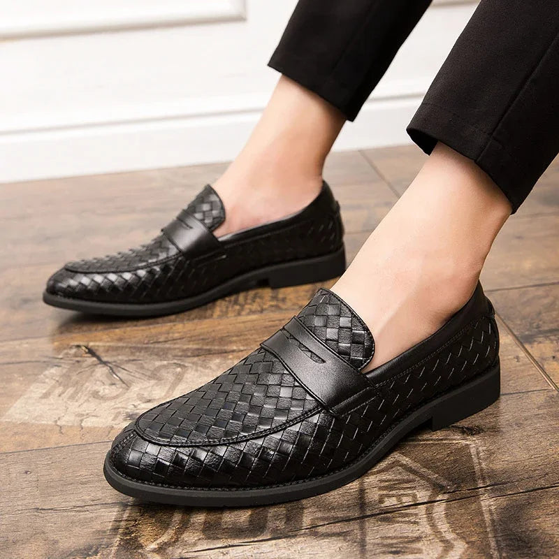 Κομψά Πλεκτά Loafers