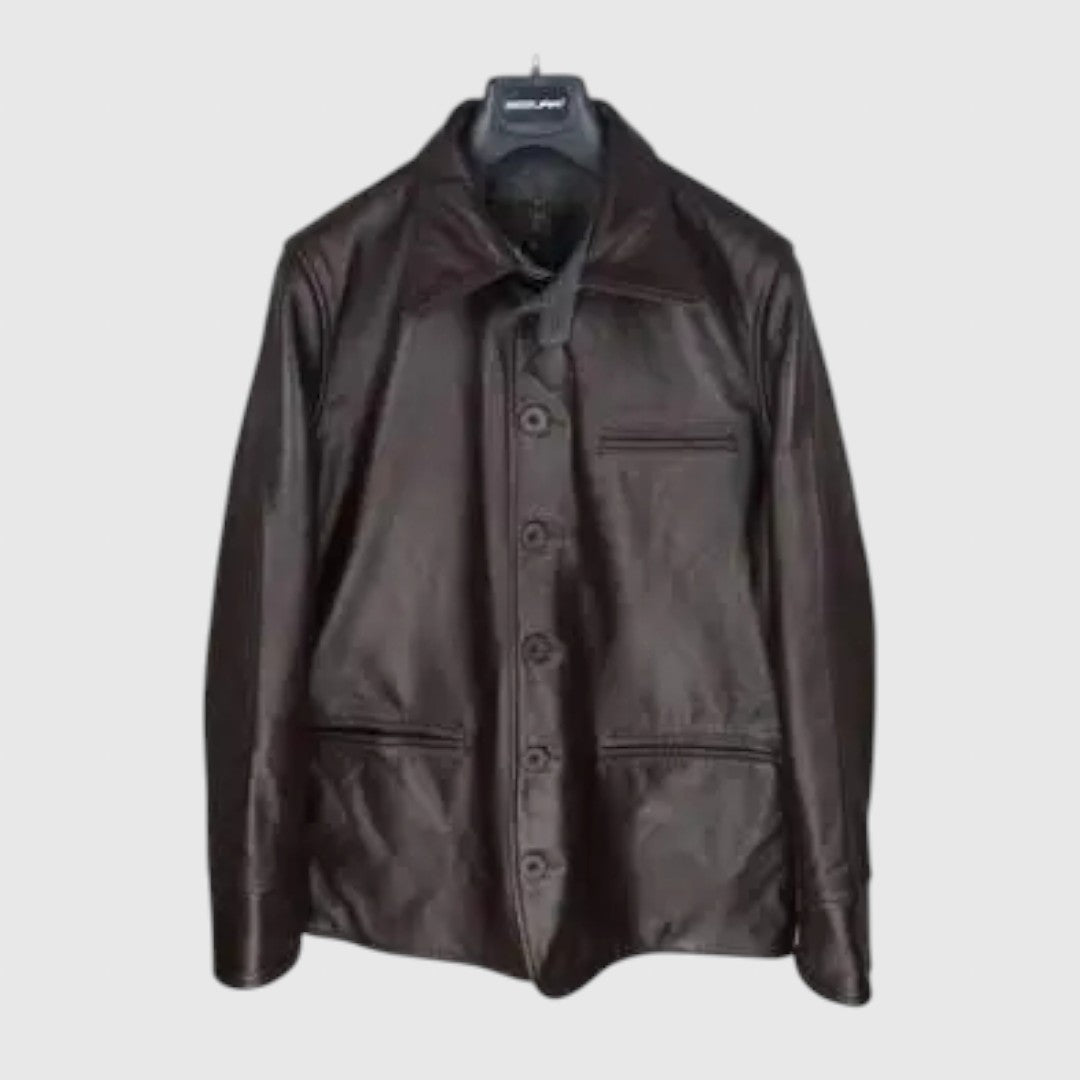 Τόντορ - Δερμάτινο παλτό