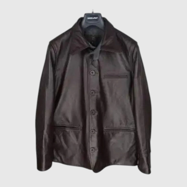 Τόντορ - Δερμάτινο παλτό