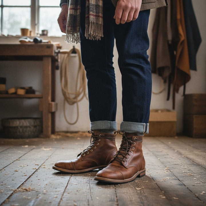 Julian™ | Κλασικά δερμάτινα μποτάκια