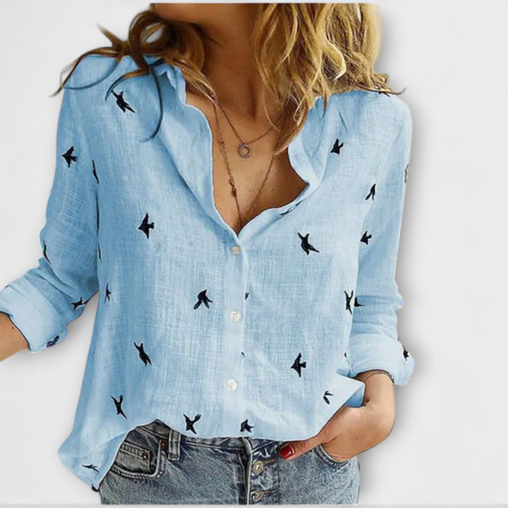 Νάντια - Κομψό γυναικείο μπλουζάκι