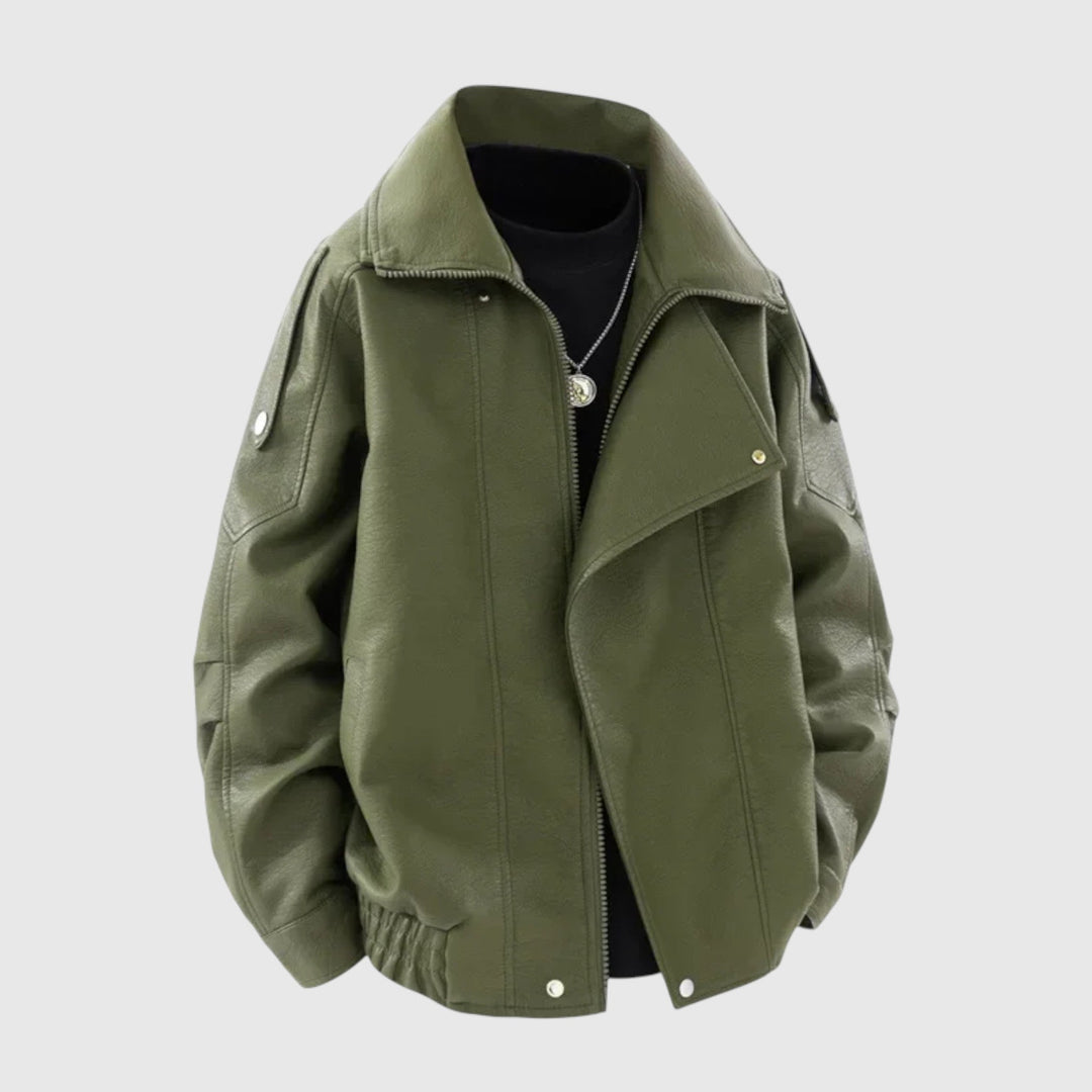 Μπράνιμιρ-Μοντέρνα δερμάτινη jacket