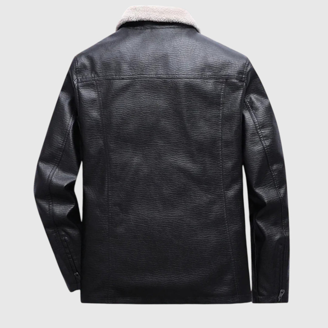 Μιλέν-Δερμάτινο μπουφάν