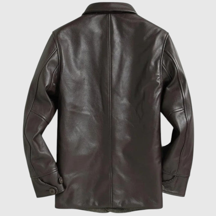 Τόντορ - Δερμάτινο παλτό