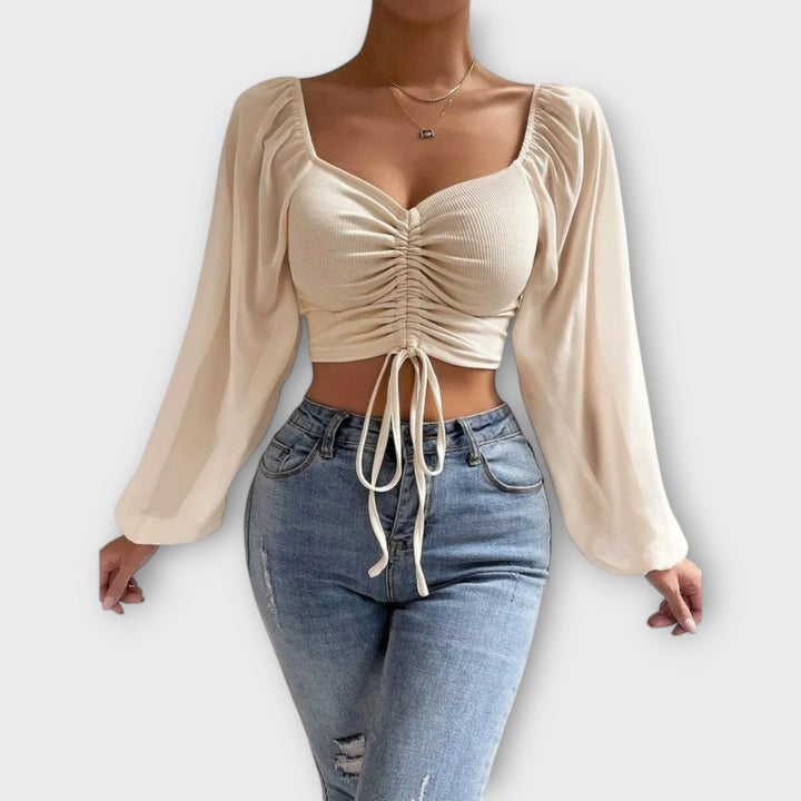 Ζακλίν - Πολυλειτουργική βραδινή μπλούζα