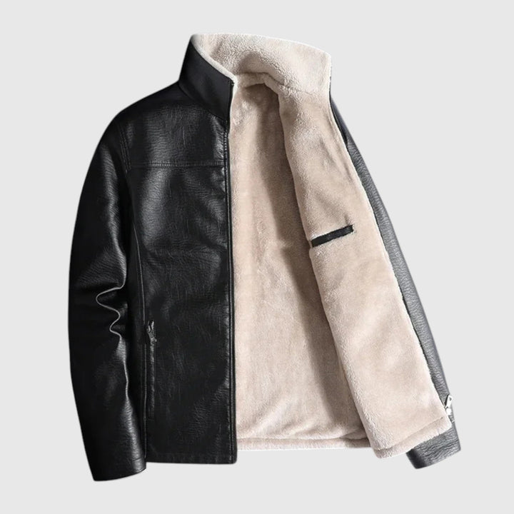 Μιλέν-Δερμάτινο μπουφάν