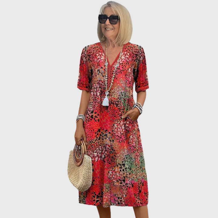 Colette | Ζωντανό Μίντι Φόρεμα