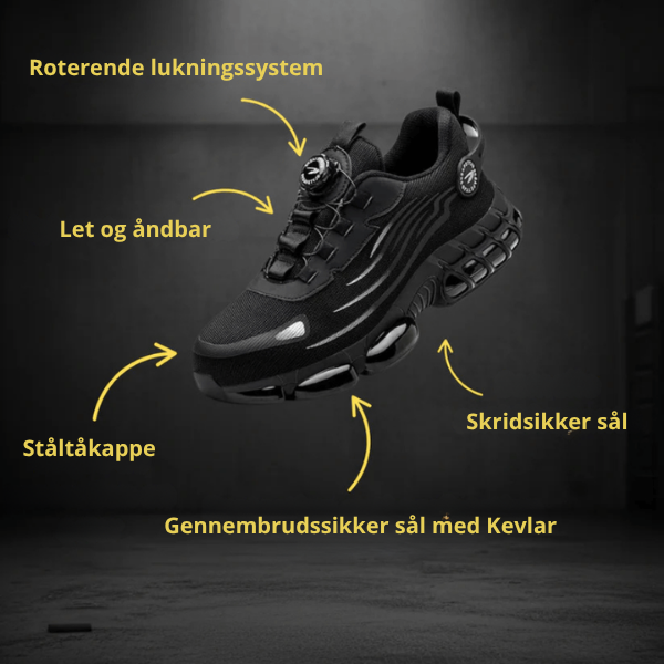 StålVagt™ S3 Pro | S3 ασφαλή παπούτσια εργασίας
