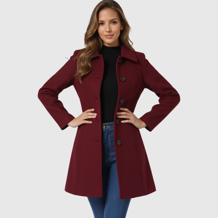 Josephine | Γυναικείο Χειμερινό Παλτό με Μονό Κουμπί