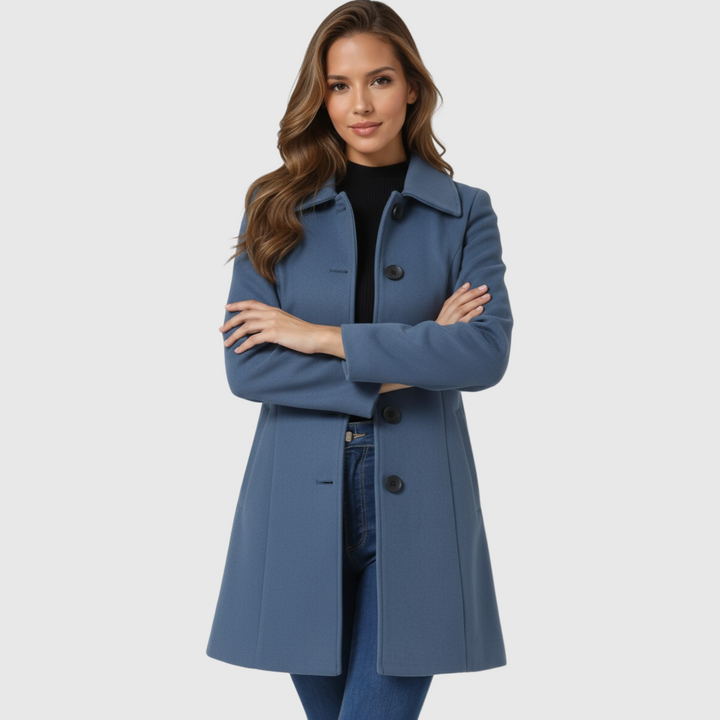 Josephine | Γυναικείο Χειμερινό Παλτό με Μονό Κουμπί