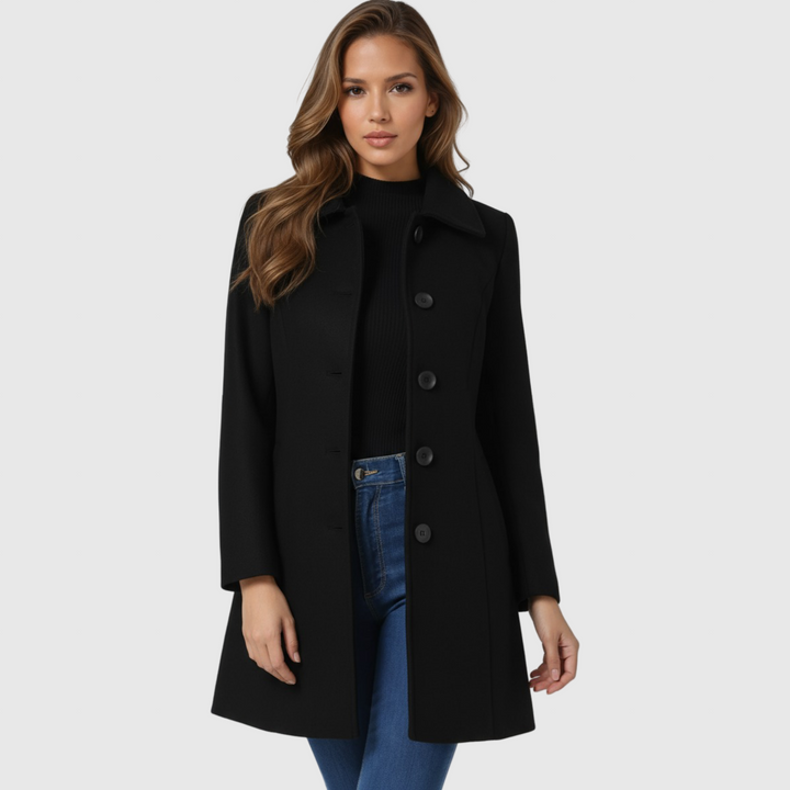 Josephine | Γυναικείο Χειμερινό Παλτό με Μονό Κουμπί
