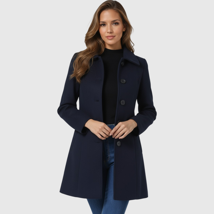 Josephine | Γυναικείο Χειμερινό Παλτό με Μονό Κουμπί