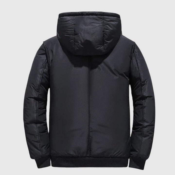Josef - Φουσκωτό μπουφάν με κουκούλα και ανθεκτική επικάλυψη