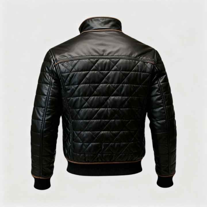 ΜΠΡΟΥΝΟΝ - Πολυτελές επενδεδυμένο μπουφάν με βελούδινη επένδυση