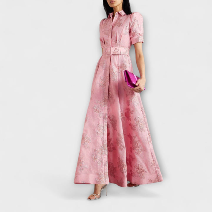 Αναμπέλα - Φόρεμα με Κοντά Φουσκωτά Μανίκια