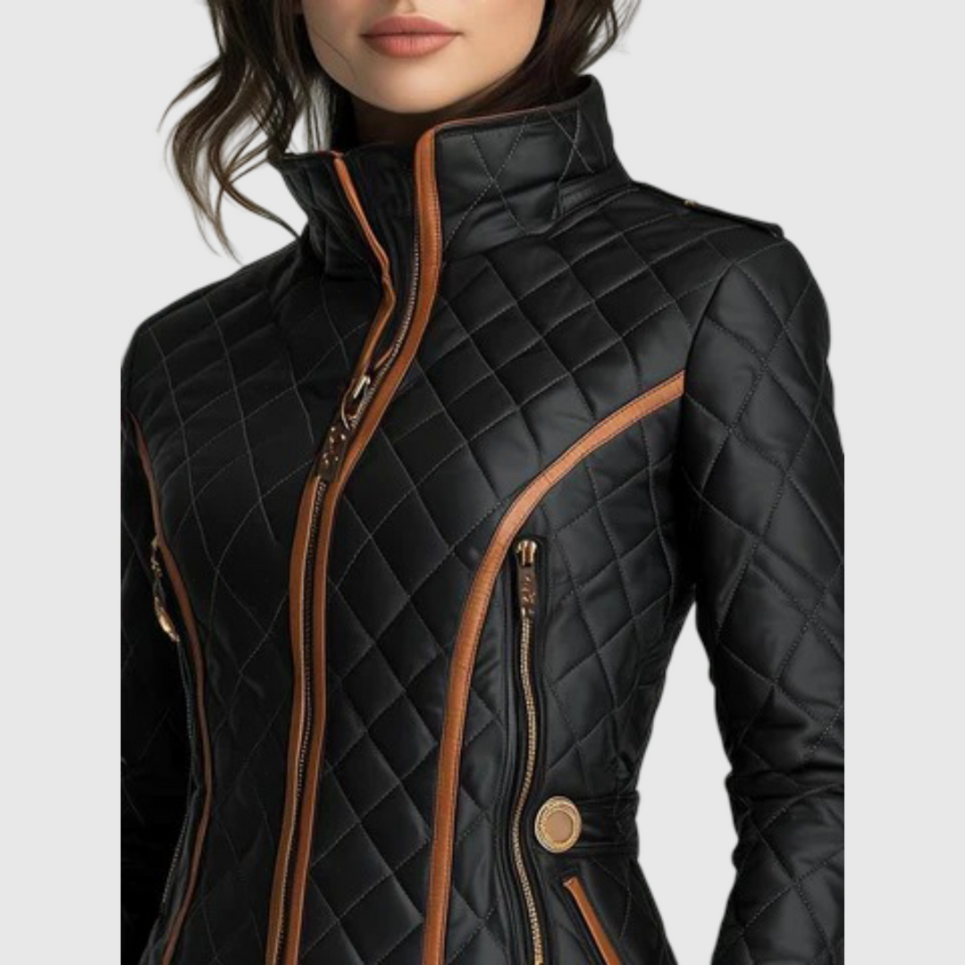 Lillian | Μπουφάν με Διαμαντένιο Κέντημα