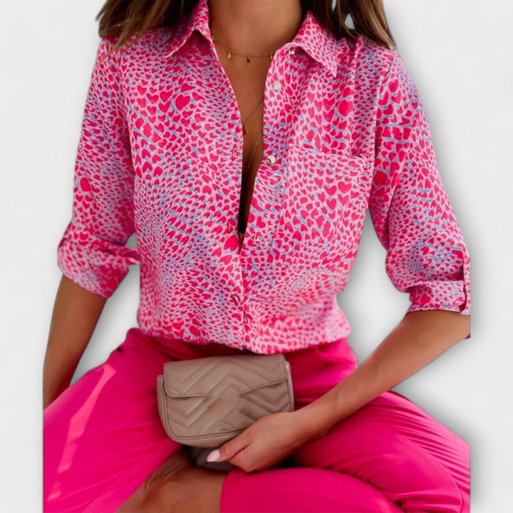 Μπλούζα με κλασικό γιακά